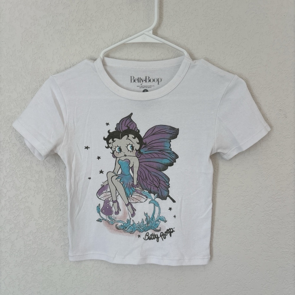 Betty Boop Women’s Crop Top